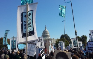 NSA Protest in DC 10/26/2013